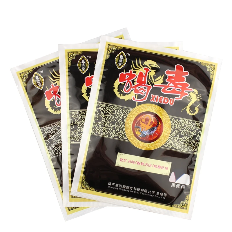 Ядовитая черная паста скорпиона для поясничной боли и поясничного