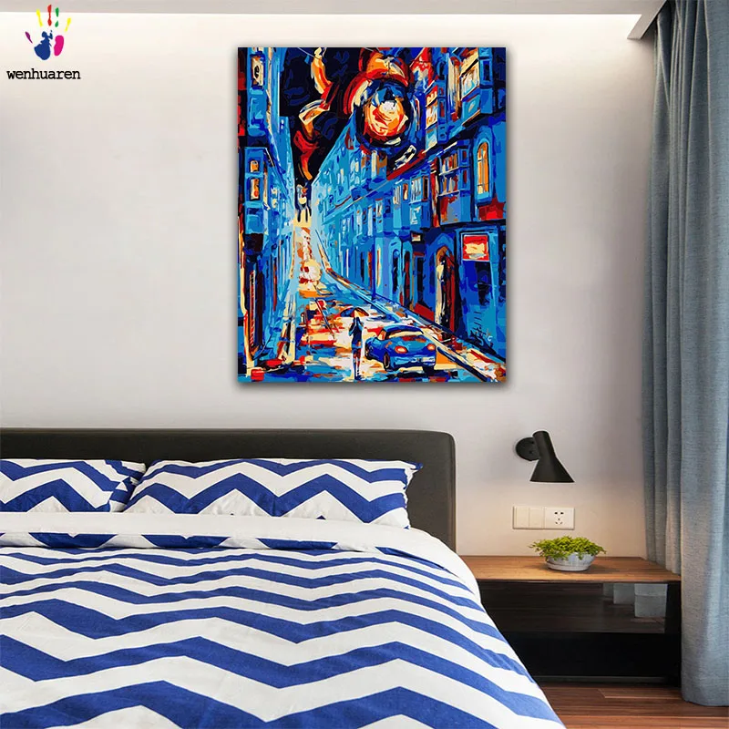 DIY картинки для раскраски по номерам в различных расцветках с применением