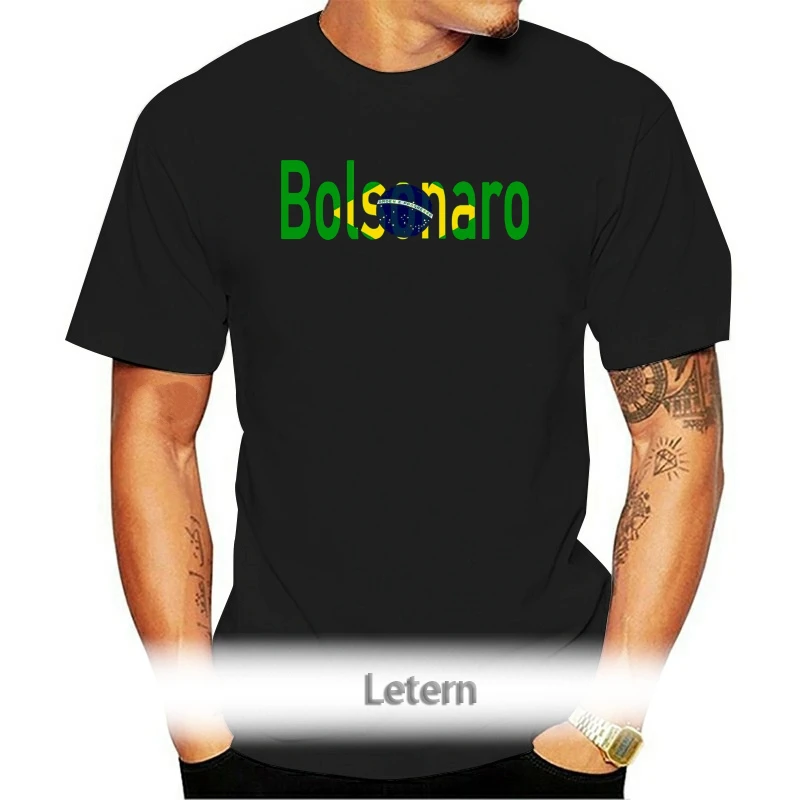 

Black Shirt Unisex Bolsonaro President Brazil Presidente T-shirt Election 2021