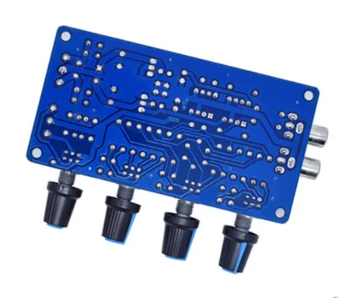 XH M164 NE5532 Stereo Pre усилитель предусилитель Tone Board Audio 4 каналов Module 4CH Control Circuit Preamp для