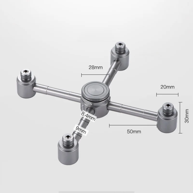 Открытый лагерь плита адаптер выходы алюминиевый сплав Воздушный бак разъем 3/4/5