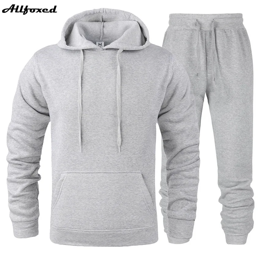 

2pcs Hoody Suit Men's Sports Leisure Joggers Spring Sweat Suits Hoodies+pants Suit Sweatshirt Sportswear Roupas Masculinas