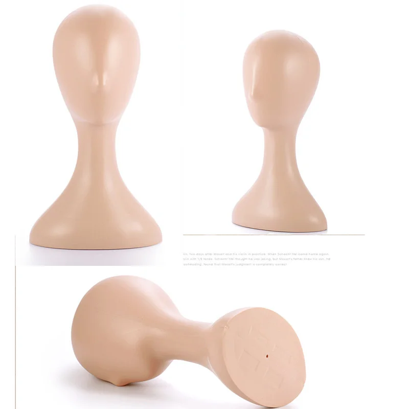 1 шт Женский Пластиковый Манекен Модель Манекен-голова модель парика голова с