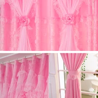 1pcs princess wind curtain living room bay window rental room door curtain partition curtain finished mosquito curtain f8313