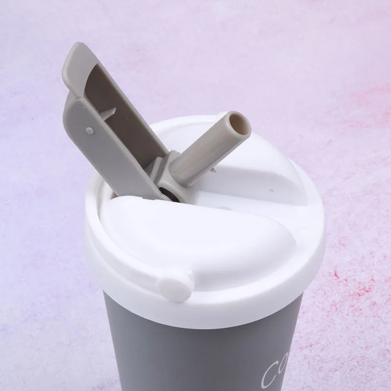 Новый дизайн соломенная кофейная кружка из нержавеющей стали Термос стакан