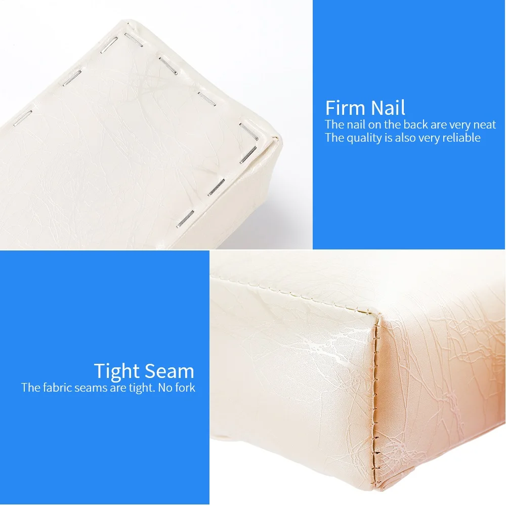 Кожаный держатель для рук ногтей Подставка маникюрная подушка подставка из