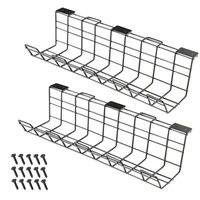 promotion under desk cable management 2 pack cable management tray desk cable management for desks offices and kitchens