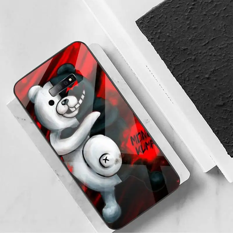 

Hot Anime Dangan Ronpa Danganronpa Phone Case Tempered glass For Samsung S6 S7 edge S8 S9 S10 e plus note8 9 10 pro