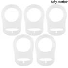 2 шт., силиконовые зажимы для пустышки, аксессуары для новорожденных