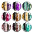 Стеклянные кабошоны ручной работы, с изображением животных, леопардовой расцветки, для самостоятельного изготовления ювелирных изделий, фурнитура для аксессуаров