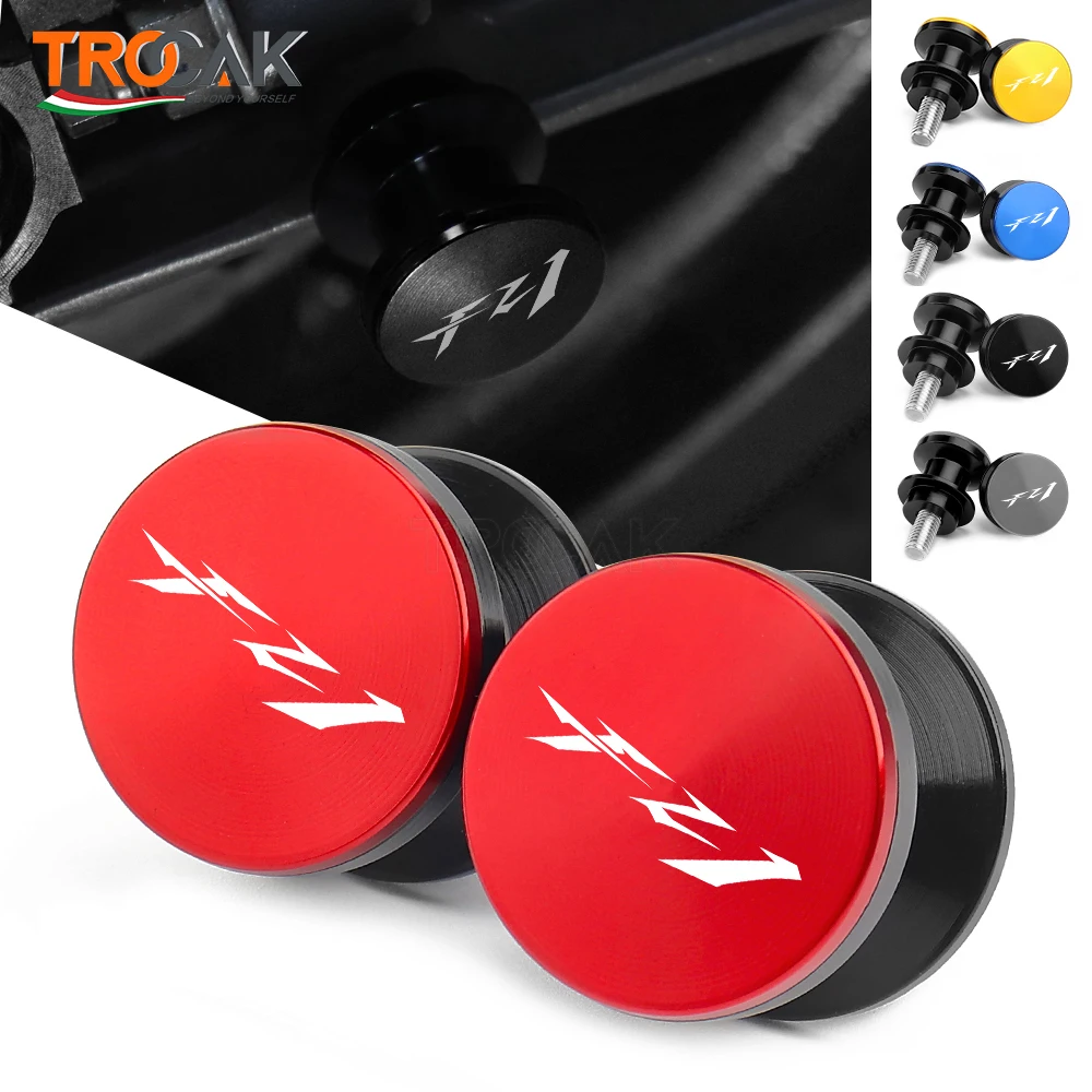 

For Yamaha FZ1 2001-2013 2012 2011 2010 2019 2018 2017 2016 2015 2014 2013 6MM Motorcycle CNC Swingarm Spools Slider Stand Screw