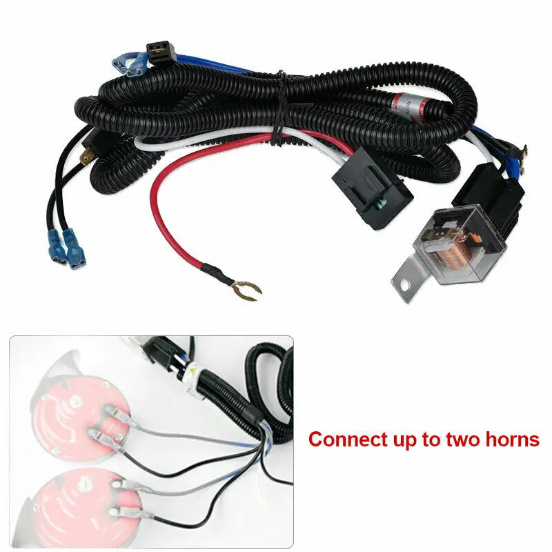 

Kit Horn Relay Relay Universal Wiring 12V Horn Hot Sale Newest Protable