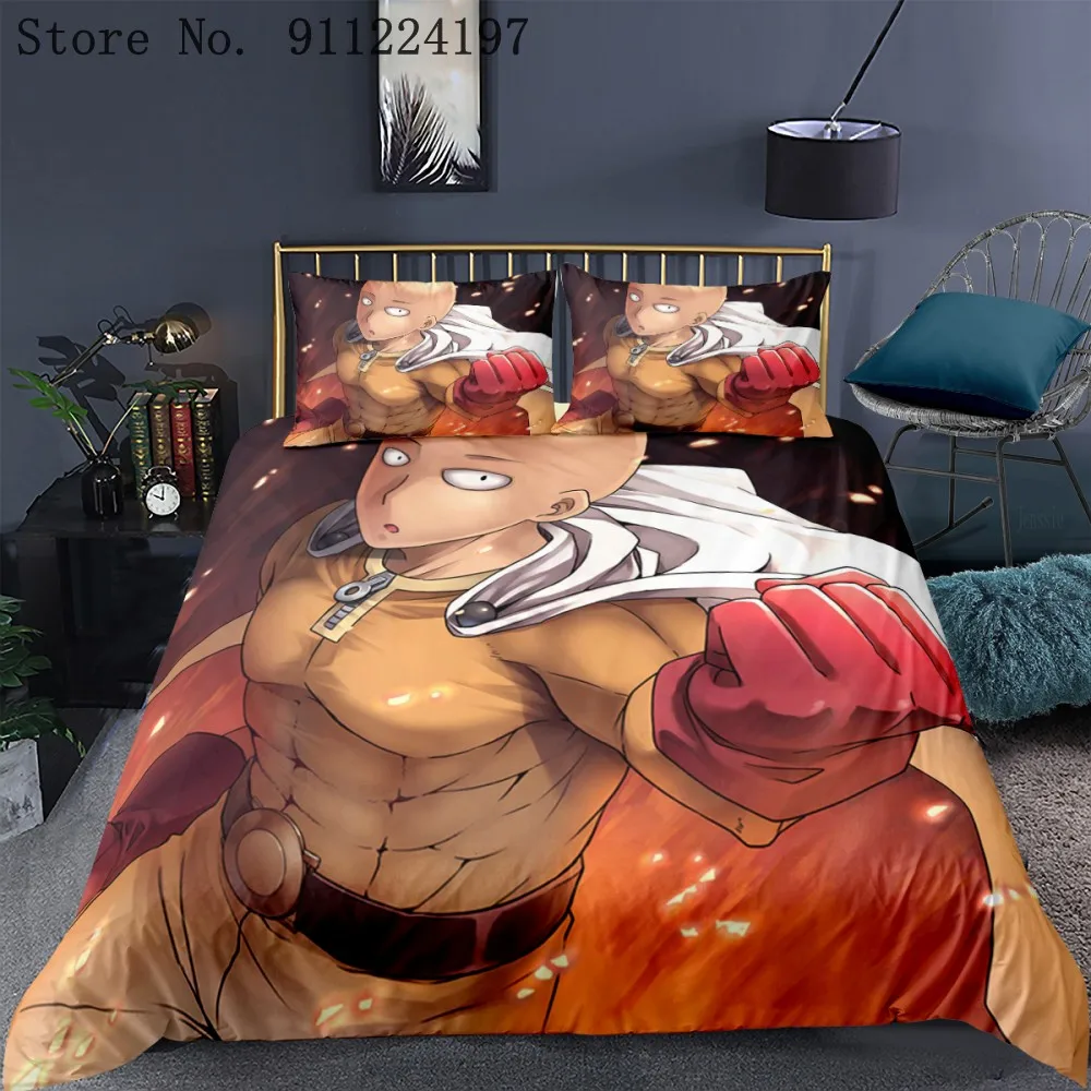 

Home Textile Japanese Anime Duvet Cover Comforter Bedding Set 3D Printing Luxury 3pcs Quilt Cover Single Double Queen King Size