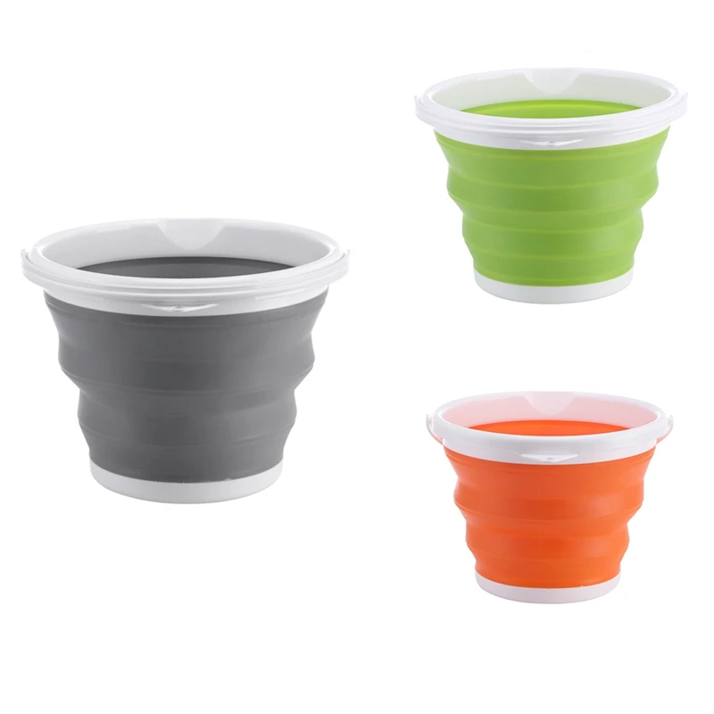 

Портативное ведро, емкость для мусора, мойка автомобиля, емкость для воды для кемпинга, ведро для рыбалки на открытом воздухе