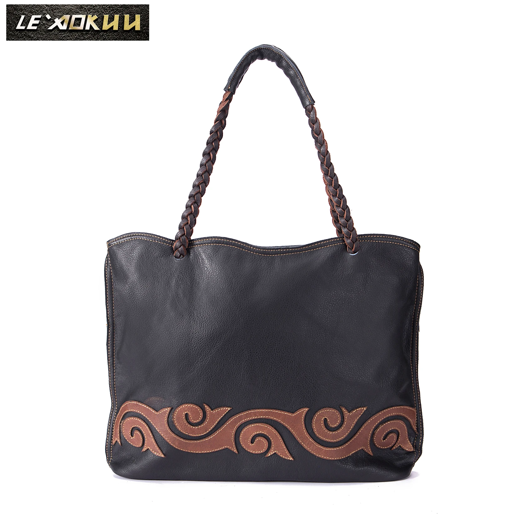 Сумка-тоут женская из натуральной кожи винтажная 6777 | Багаж и сумки