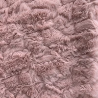 faux fur1050 grams of embossed rabbit fur pie overcomes the plush fabric inside