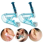 Одноразовый безболезненные ушные для пирсинга, стерильный инструмент для здорового прокола без воспаления для серег, пистолет для прокола ушей