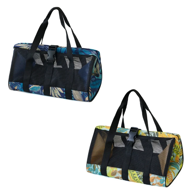 

K1KA Foldable Oxford Cloth Durable 600D+210D Oxford Cloth Hardware Tool Handbag for Gardener Use Open Gardening Tools Storage
