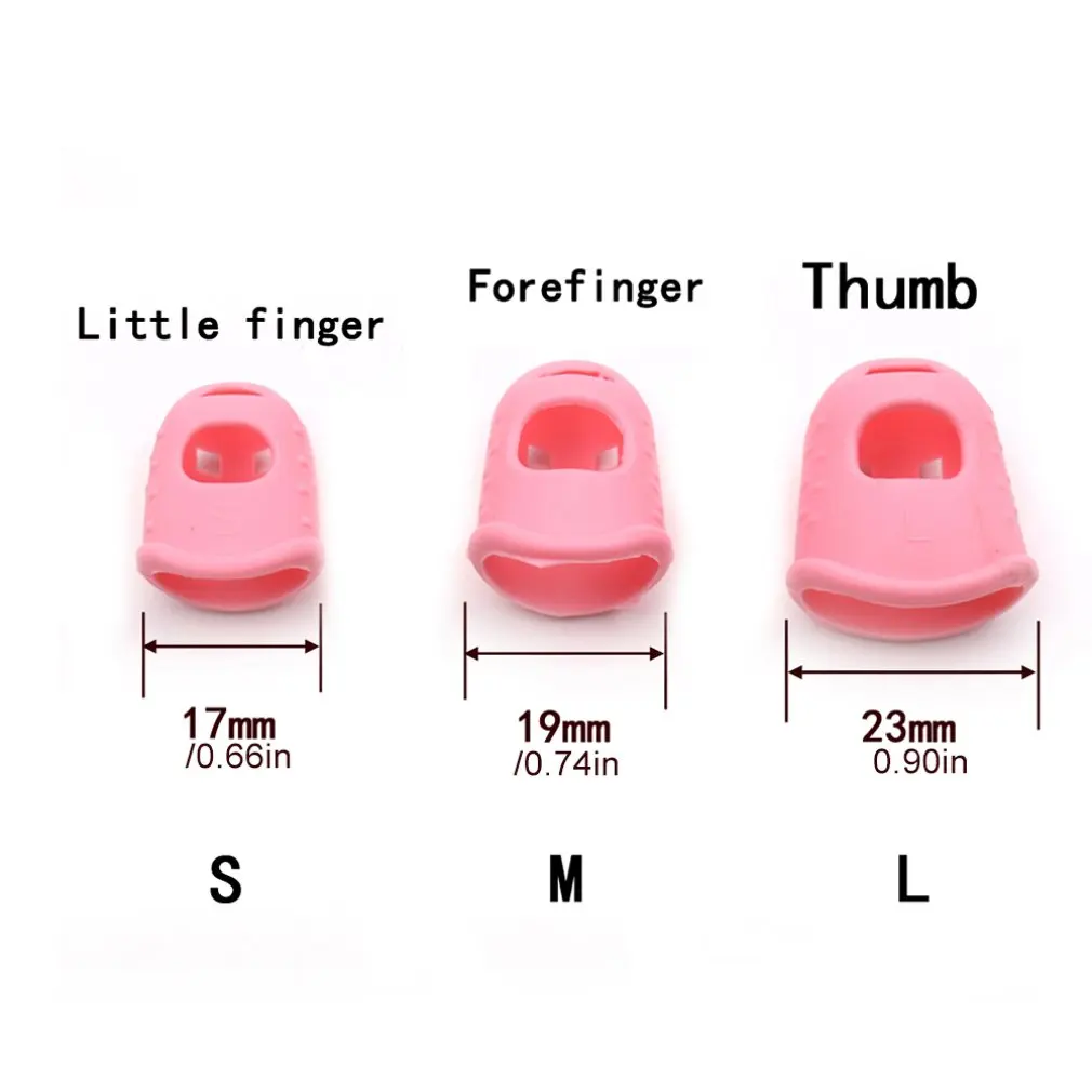 Гитарные палочки наборы силиконовых пальчиков гитарные против боли