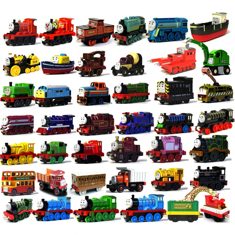 С принтом из мультфильма паровозик Томас и его друзья сплав Магнитная игрушечные
