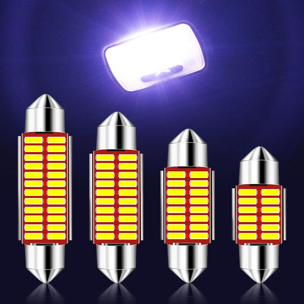 C10W C5W LED Автомобильный номерной знак внутреннее освещение для чтения nissan qashqai j10 j11