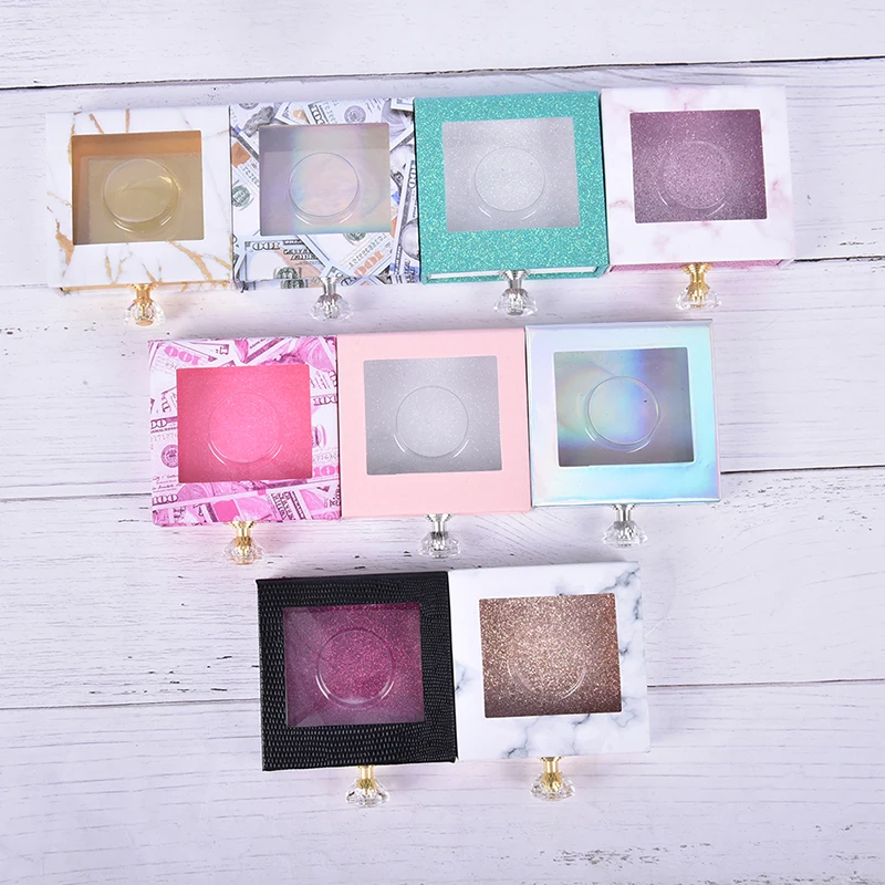 1 шт. хорошее качество полезный квадратный ящик для ресниц упаковочный чехол с