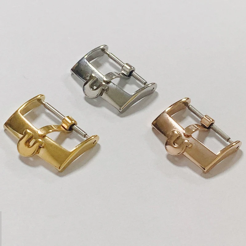 Ремешок для часов Omega Seamaster мужской страховочный браслет с застежкой язычком из