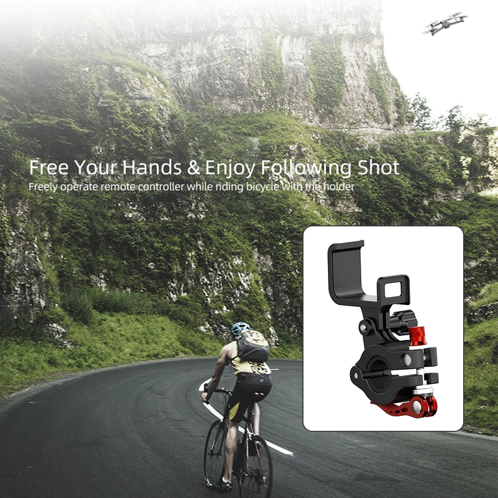 

Bicycle Holder Mount for DJI Bracket for DJI Mavic Mini/ Mavic 2/ Mavic Pro/ Mavic Air/ Spark Anti-Slip Remote Controller