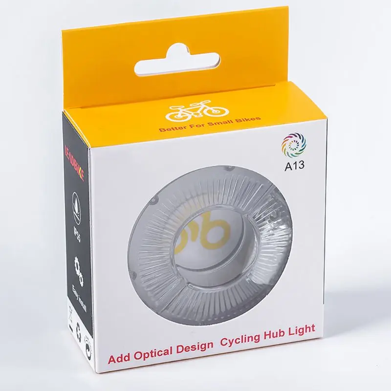 

Wheel Lights Flower Drum Light Bike Scooter USB Rechargeable Waterproof