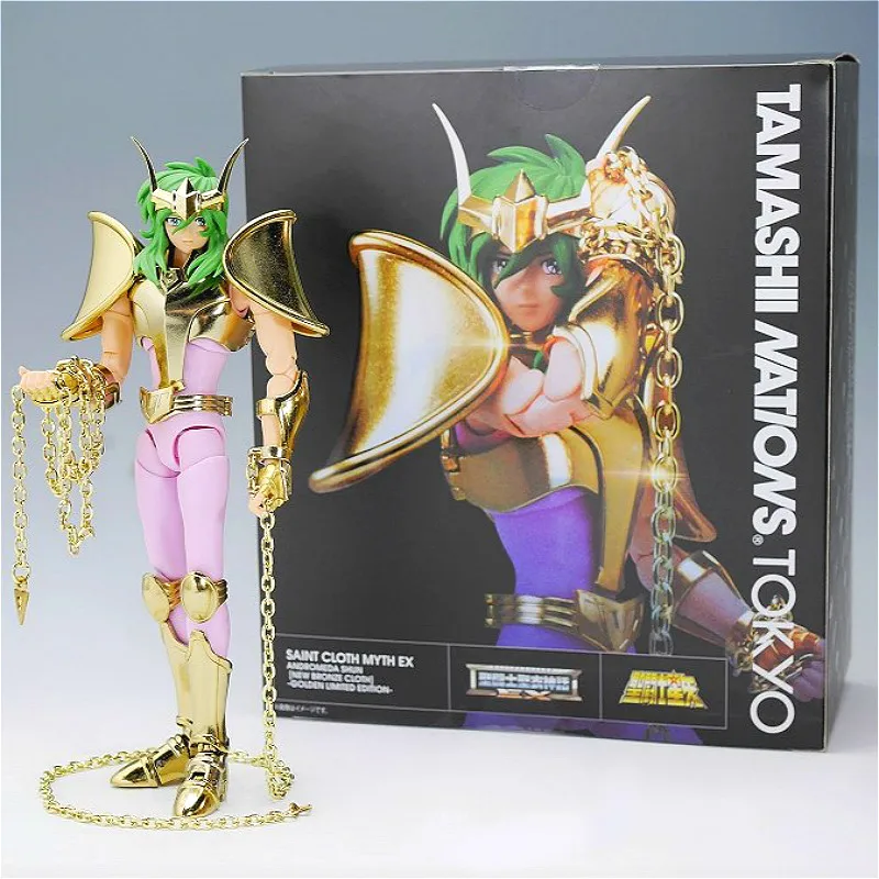 

Original Bandai EX Saint Seiya Gold Andromeda shun Myth Cloth TNT Limited Action Figure Model