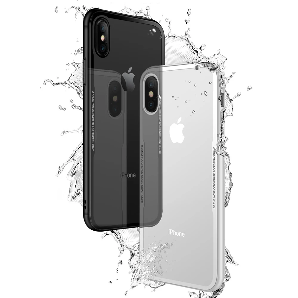 FLOVEME чехол из закаленного стекла для телефона iPhone 11 Pro Max s X XS XR 7 8 6 6s Plus Funda крышка