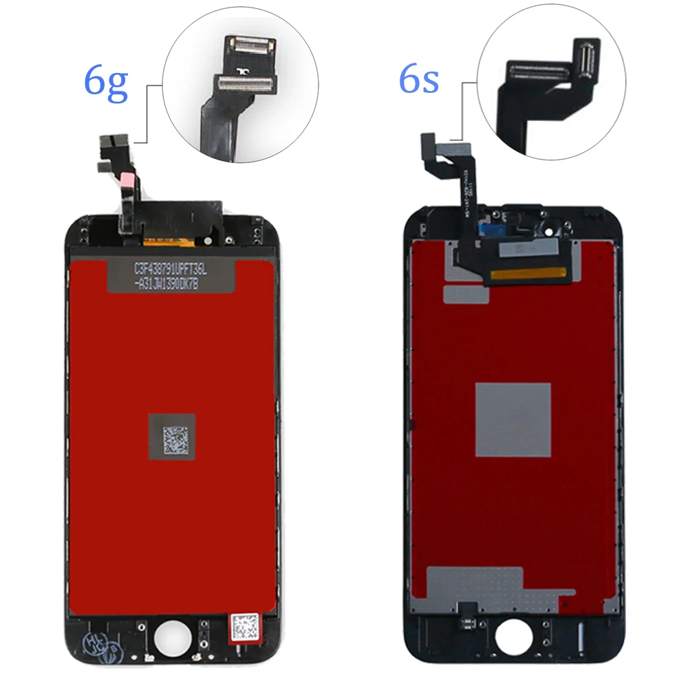 Replacement LCD For iPhone 6s Display Touch Screen White Digitizer 100% Grade AAA Quality Assembly Pantalla +Kit Tools | Мобильные