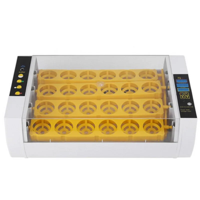 

Automatic 24 Egg Incubator Farm Brooder Smart LED Digital Control Hatchery Machine Hatchers Incubator For Quail Duck Turkey Egg
