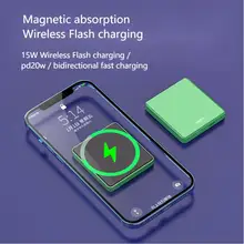 Mini Power Bank 10000mah Magnetic Safe Wireless Charger Mobile Phone External Battery Portable Powerbank for Iphone 13 12 Xiaomi