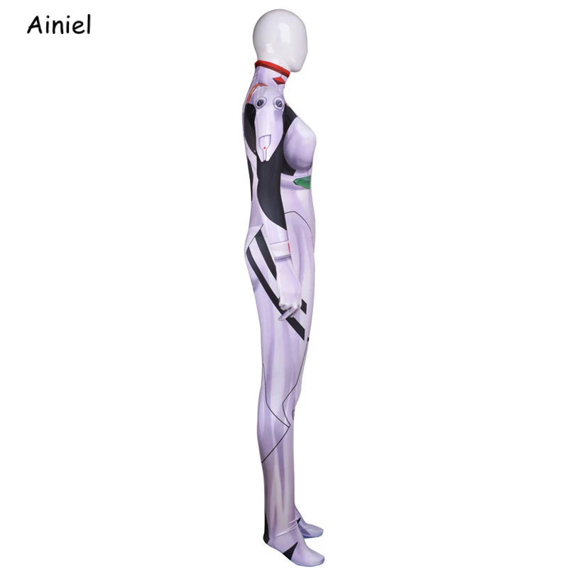 Ainiel неоновый костюм для косплея из ЭВА Аянами Рей женские боди Взрослый Детский