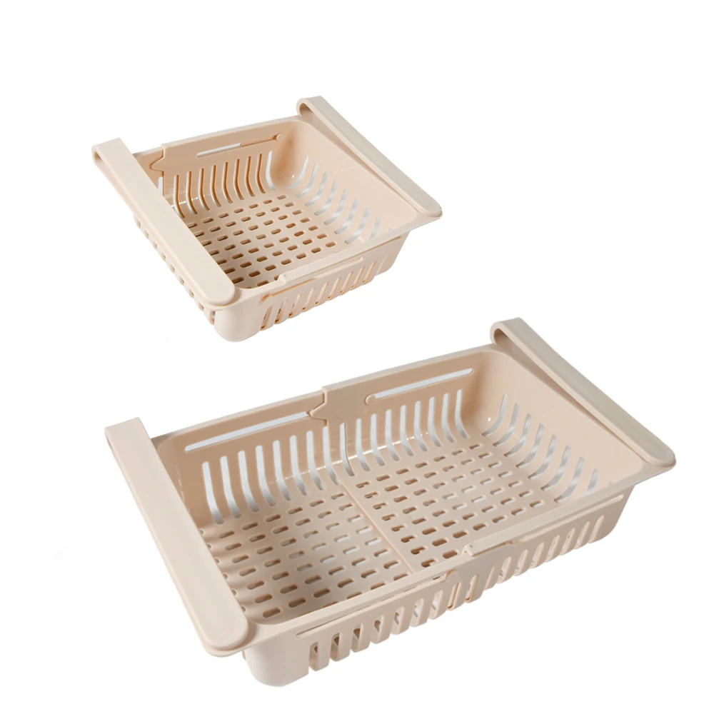 Регулируемый растягивающийся выдвижной ящик для холодильника выдвижные ящики