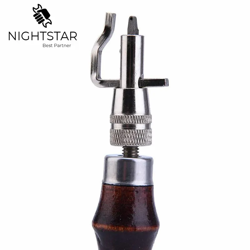 7 в 1 Pro кожанный Ремесло Регулируемый строчка и Groover Crease кожаный инструмент DIY