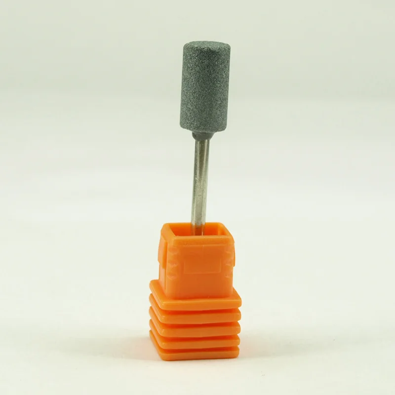 Керамический камень для маникюра 1 шт. сверла с плоской головкой