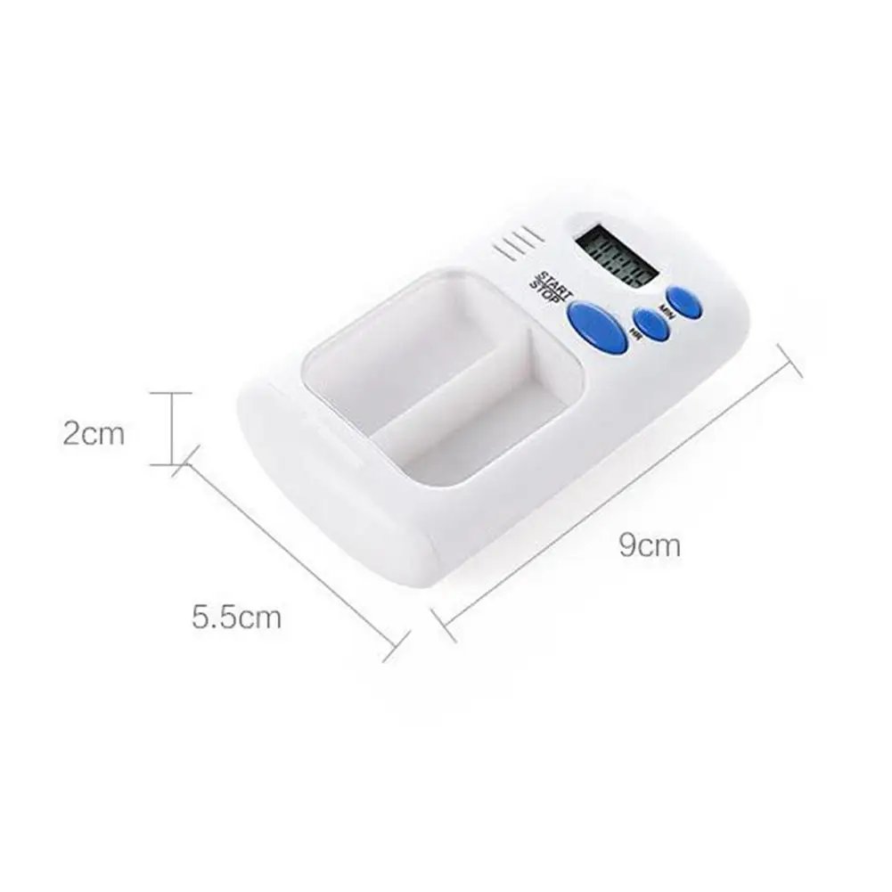 Мини Портативный будильник с напоминанием о таблетках таймер электронный ящик