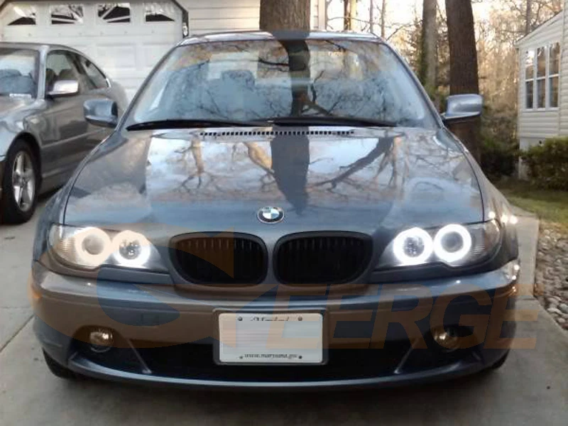 

For BMW E46 LCI Coupe Cabrio Convertible 2004 2005 2006 Ultra Bright A/W Switchback Day Light turn signal SMD LED Angel Eyes