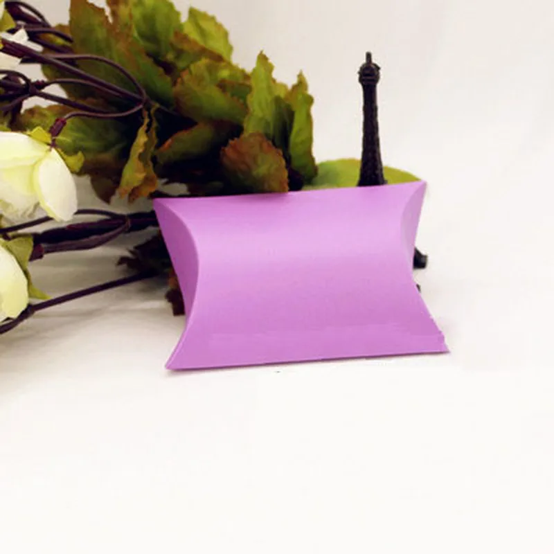 

Бумажные подарочные коробки-подушки крафт 10 шт.