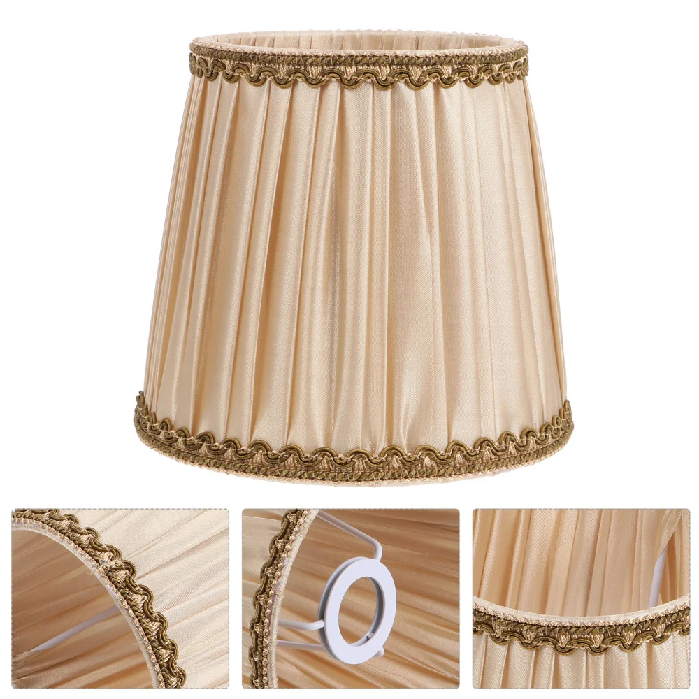 

1Pc Lamp Shade European Style Lampshade Table Lamp Protective Cover Dust Cover