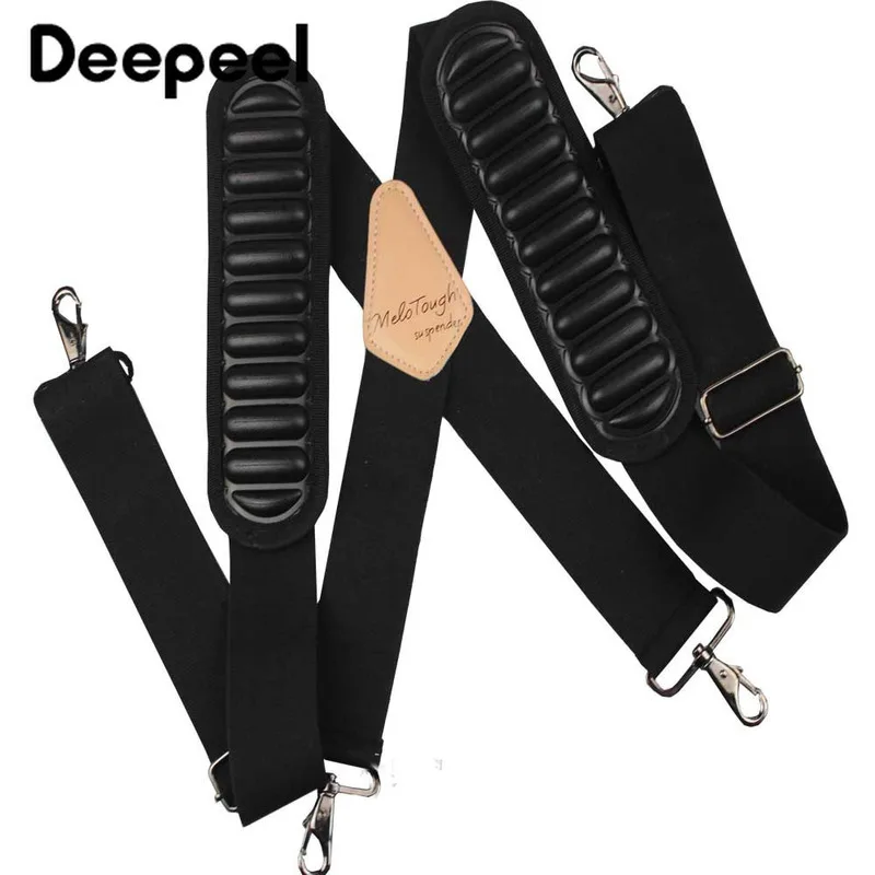 Мужские подтяжки Deepeel с воздушной подушкой 1 шт. 5 см * 120 наплечный ремень 4 крючка X