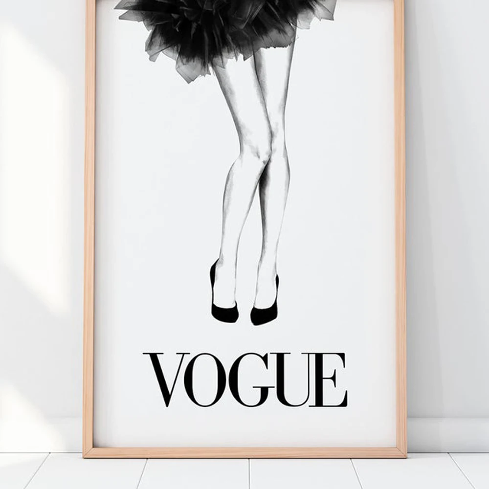 Печать на холсте Vogue плакат и печатная графика стены искусства декоративные настенные картины Мода для гостиной абстрактный домашний декор