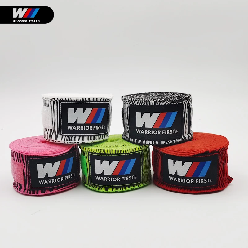 Зебра печати боксерский бандаж для запястья руки обертывания боевой защищают