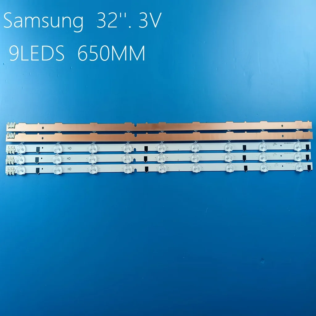 

TV LED Bars For Samsung UE32F4000AW UE32F5000AK UE32F5030AW UE32F5300AW UE32F5300AK LED Backlight Strip Kit 9 Lamp Lens 5 Bands