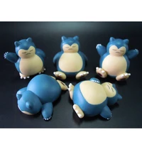 pokemon normal immunity thick type fat snorlax cute action figure model toys