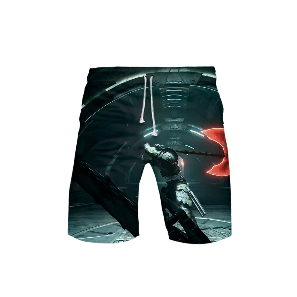 

Boys summer beach pants Men's Leisure Shorts Beach Swimming Trunks Shooting Set Eternal Print Loose Cool Pants