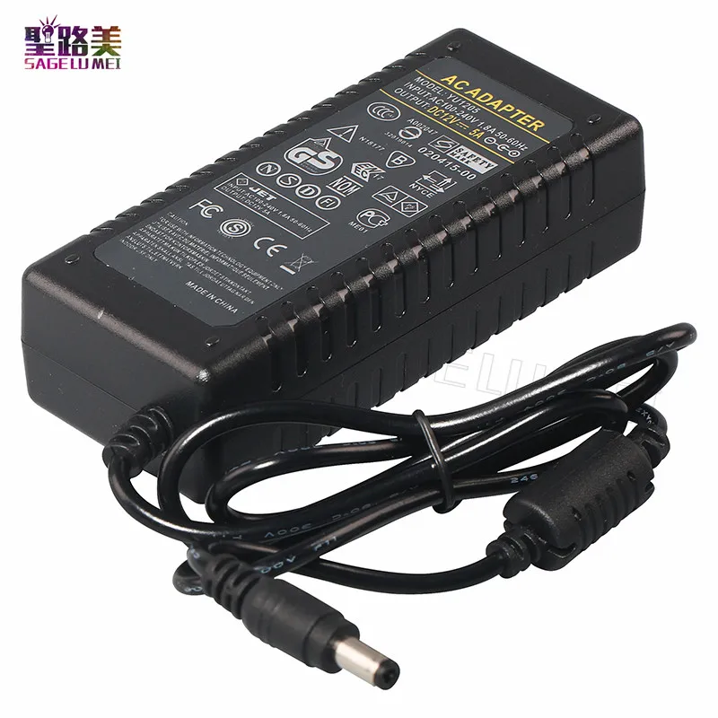 AC 110V/220V to DC 12V LED Power Adapter 1A-10A - Compatible with 2811, 2812, 5050, 3528 LED Strip Lights - Efficient LED Lighting Transformer image 4