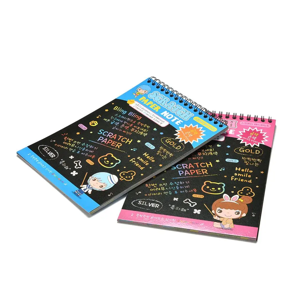 Черные Картонные Книги с рисунком граффити для детей детские игрушки школьные